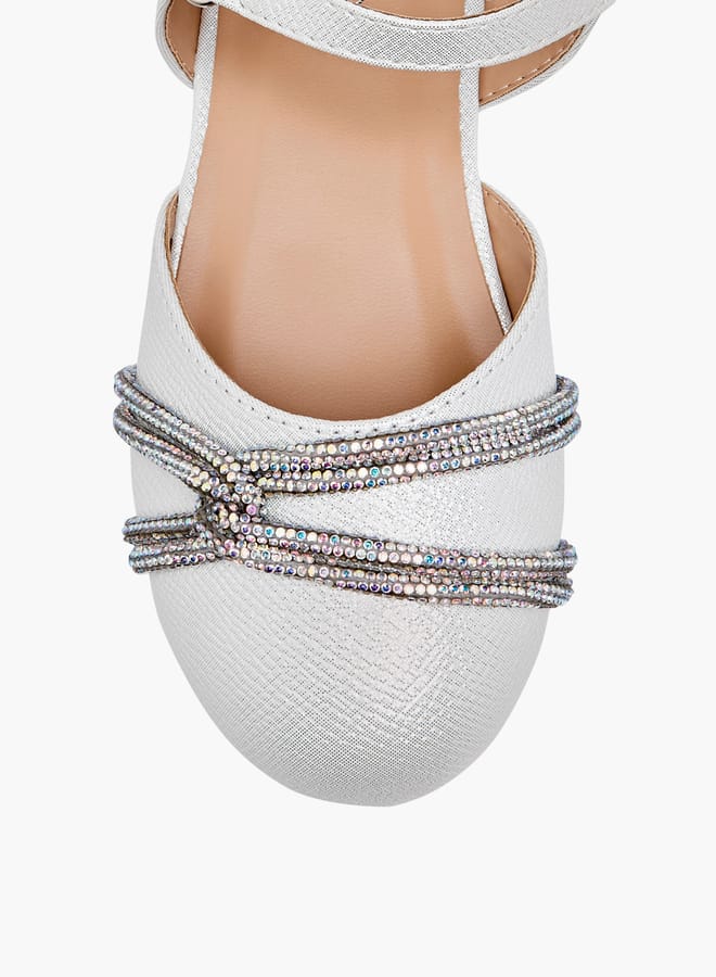 جونيورز حذاء بناتي مزين بشريط لاصق - Image 4