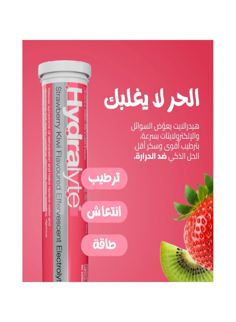 Hydralyte Hydralyte Effervescent Strawberry Kiwi 20 Eff Tablets  - Image 4