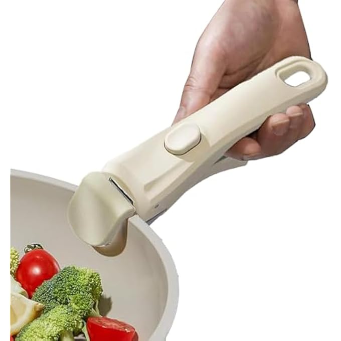 rayihni Removable Pot Handle  Nonstick Cookware Stockpot Handle  Sturdy Replacement Cookware Grip  Country Kitchen Detachable Ergonomic Replacement Grip For Pot Pan Stockpot - Image 2