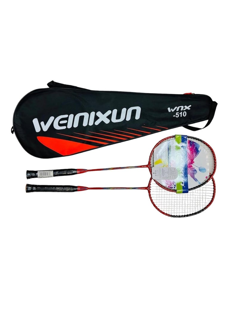 Weinixun Sports 2 Player Badminton Racket Set