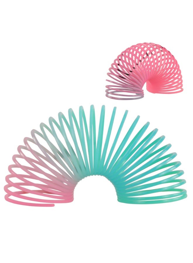 Levesica 30 Pack Spring Rainbow Magic Fidget Stress Coil Mini Springs - Image 4