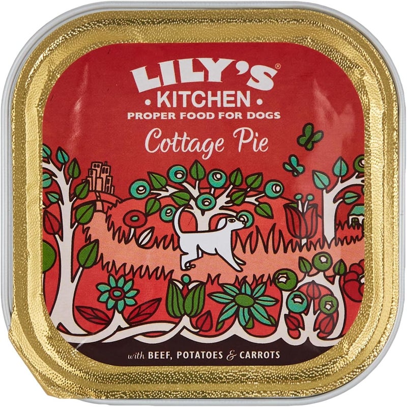 Lily's Kitchen Cottage Pie Wet Dog Food with Beef, Potatoes & Carrots (150g) - Image 1