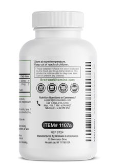 Bronson Tart Cherry Extract + Celery Seed Capsules - Powerful Uric Acid Cleanse, Joint Mobility Support & Muscle Recovery Supplement - Non-GMO Formula - 60 Vegetarian Capsules  - Image 3