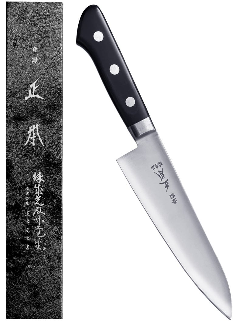 MASAMOTO VG Japanese Chef Knife 7 180mm Gyuto Professional Chefs Knife Ultra Sharp Japanese Stainless Steel Blade Duracon Handle Made in JAPAN