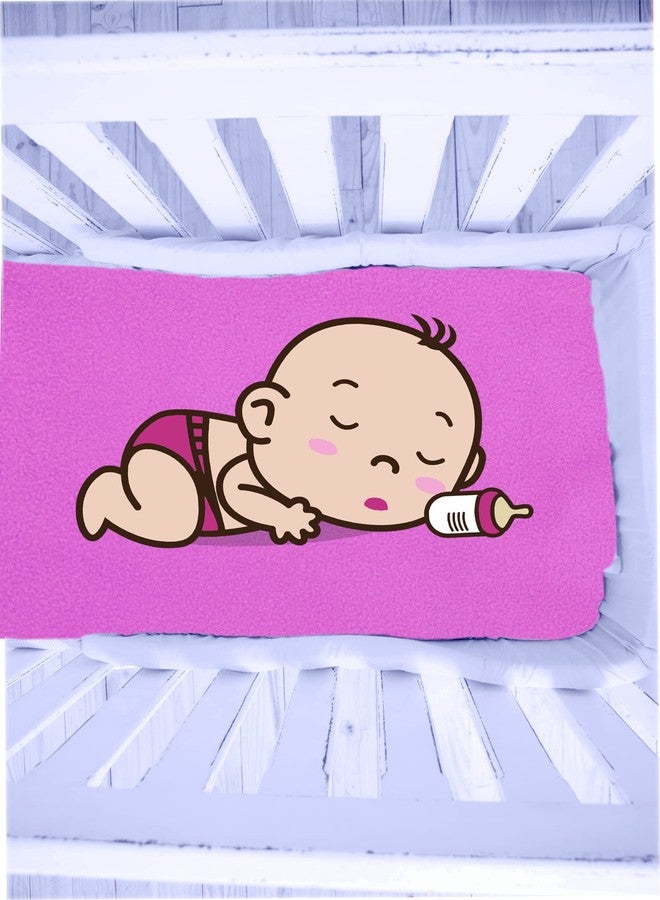 PIKIPOO High Absorbent Water Resistant Bed Protector Quickly Dry Washable Hygienic Baby Sheet Soft Breathable Smell Free Reusable Sheets for Babies Crib Matt (Single Bed (220 X 140 CM), Light Pink) - Image 5