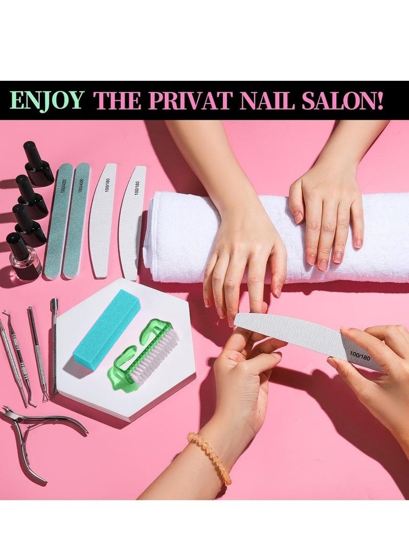 مجموعة عناية احترافية للأصابع والเท้า: ملف للأصابع 100/180، أدوات لفطريات الأصابع ومرفق لفك الأصابع المُدخلة في القدم - Image 3