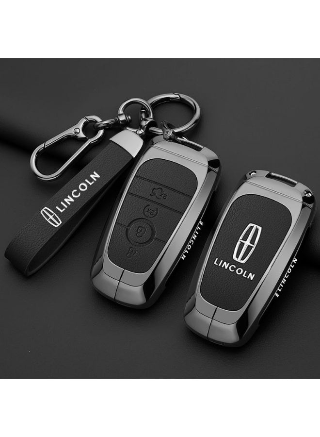 Lincoln High end car key protection case suitable for Lincoln adventurers, 24/25 Navigator Z, Navigator, and Aviator car key shell cases - Image 1