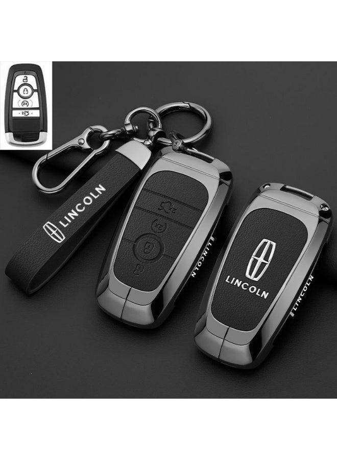 Lincoln High end car key protection case suitable for Lincoln adventurers, 24/25 Navigator Z, Navigator, and Aviator car key shell cases - Image 2