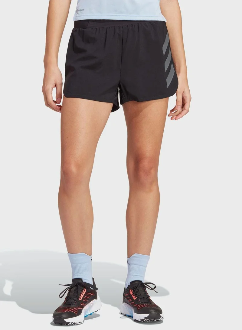 Agr Short W Black Trail Running Shorts For Women Xs3