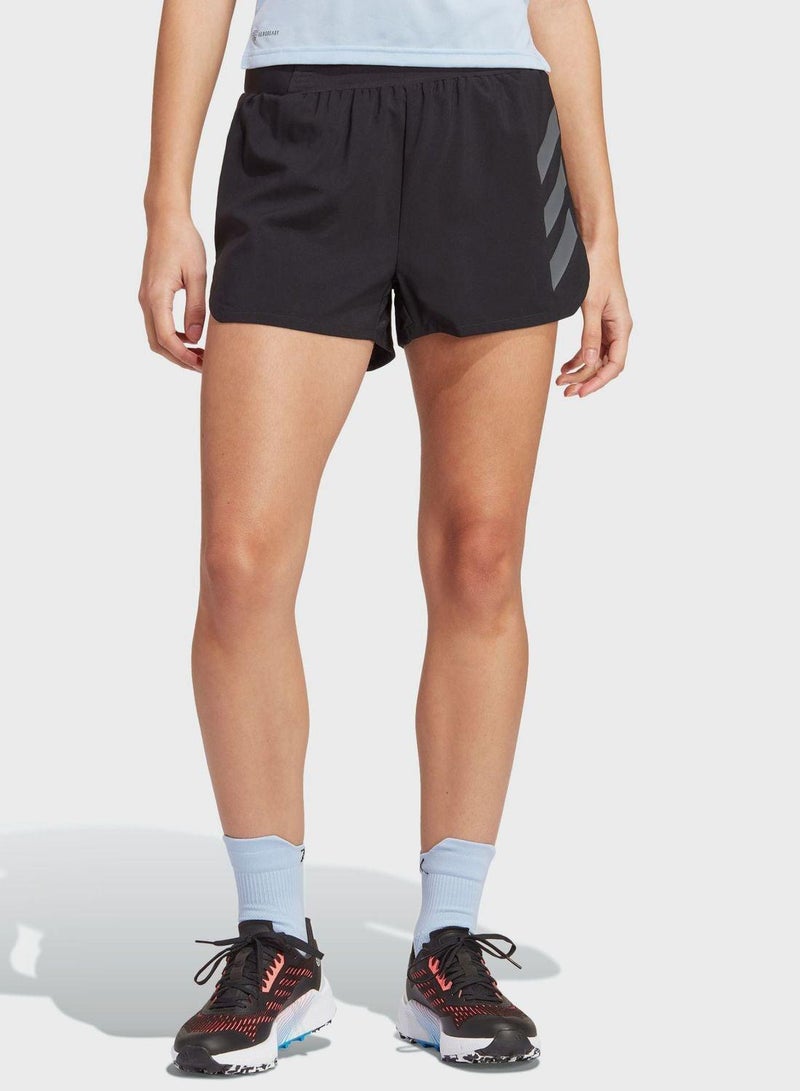 Adidas Agr Short W Black Trail Running Shorts For Women Xs3 - Image 1