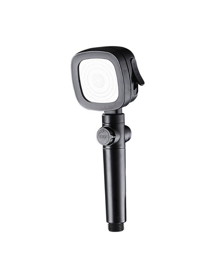 High-Pressure Handheld Showerhead with 5 Settings and Flexible Hose - Home Bathing Spray Filter Panel Set