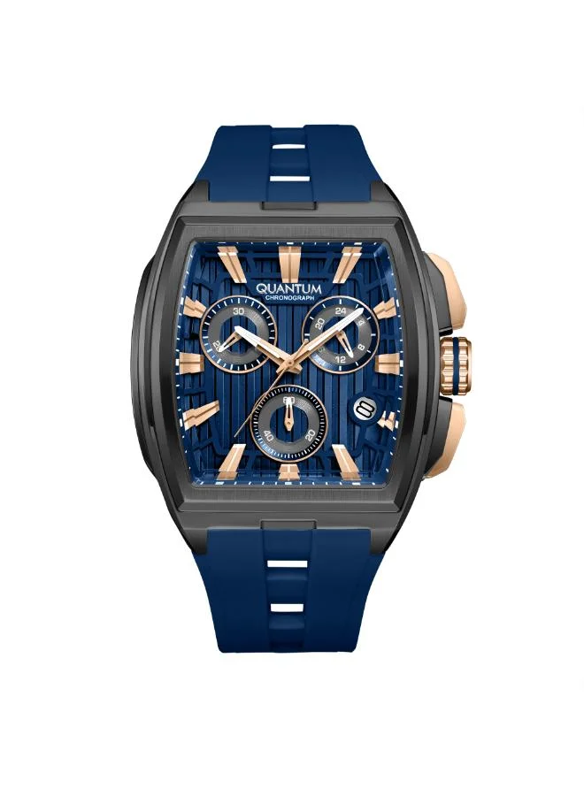 Quantum Men's Silicone Analog Watch HNG1279.699 - 41 mm