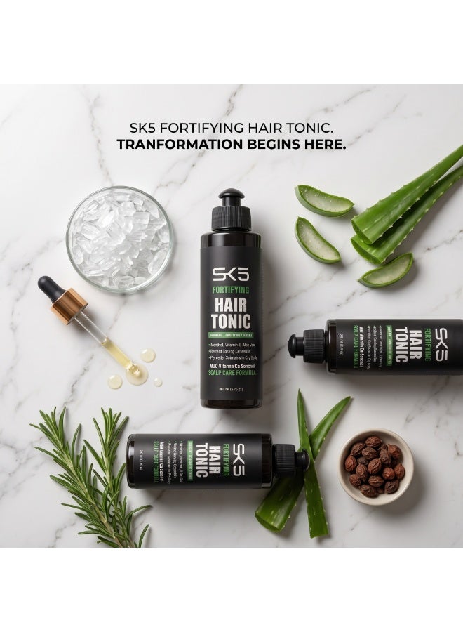 SK5 Fortifying Hair Tonic 200ml – Strengthening Spray for Hair Loss, Smooth & Healthy Hair - Image 4