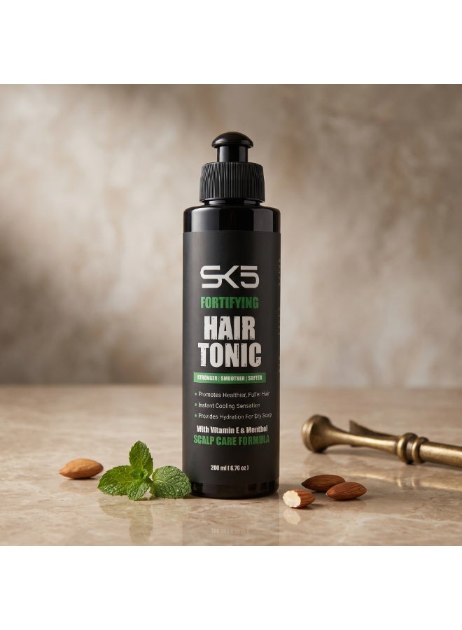 SK5 Fortifying Hair Tonic 200ml – Strengthening Spray for Hair Loss, Smooth & Healthy Hair - Image 2
