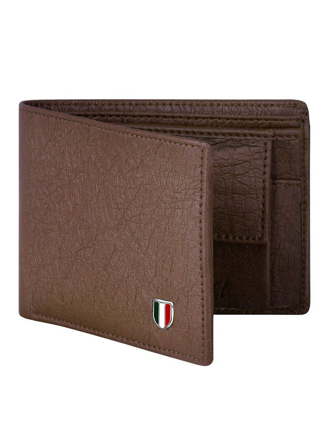 GIOVANNY Faux Leather Gvn-Brwlhar01 Brown Wallet For Men - Compact Size - Image 2