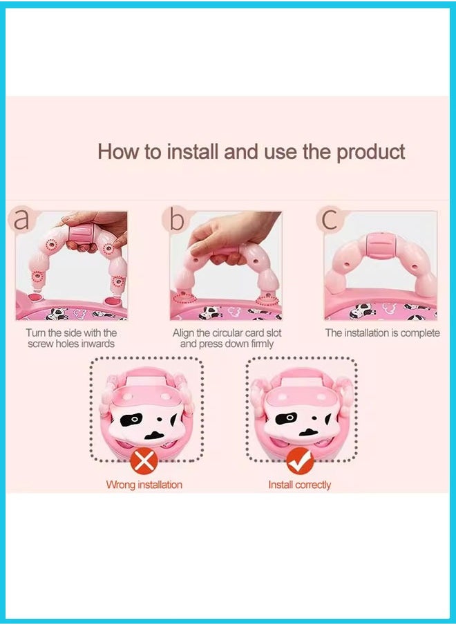 Baby Potty Toilet Potty Training Seat with Handles, Toddler Kids Potty Chair with High Back Support & Lid Potty Pot,Portable Children Travel Potty Toilet for Indoor and Outdoor - pzsku/Z5BEFCF2E0A11418CF2C4Z/45/_/1712471952/634b647a-703e-4aba-b17e-c32ad1ae88b3