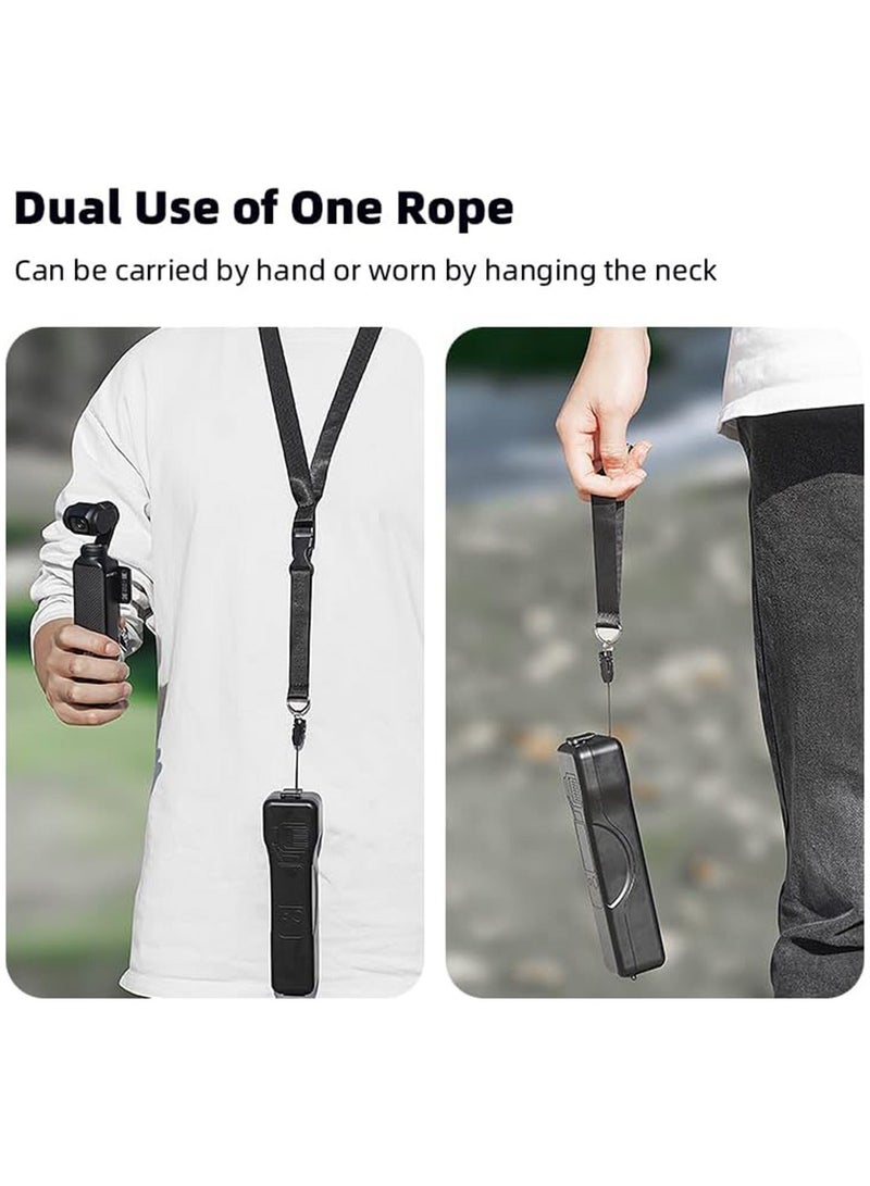 حقيبة تخزين لـ DJI Osmo Pocket 3، حقيبة تخزين مقاومة للماء وحقيبة حمل لحقيبة كاميرا DJI Osmo Pocket 3 (أسود) - Image 2