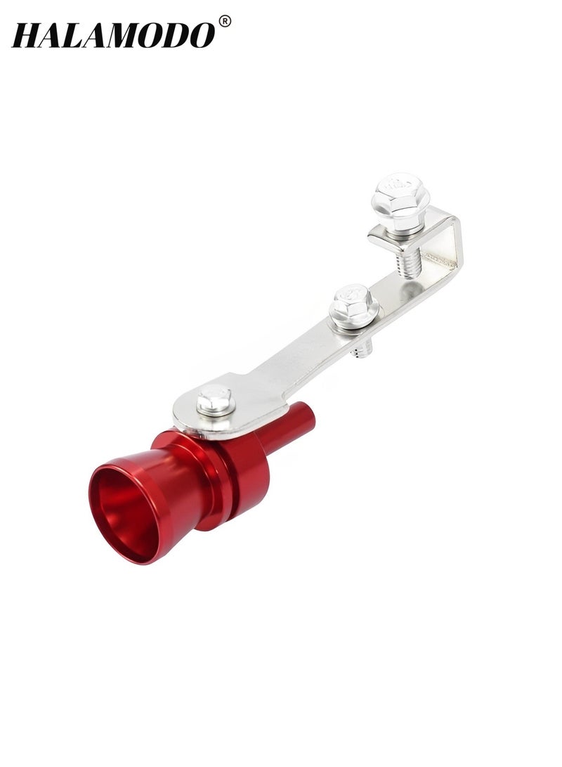 1PC Exhaust Turbo Whistle Loud Turbo Sound Booster Exhaust Muffler Pipe Car Roar Maker Aluminum Alloy Whistle Tail Pipe Whistle Simulator for Most Car - Image 2