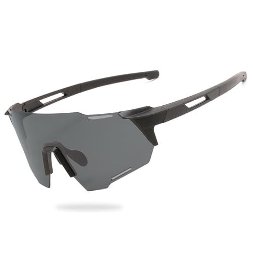 Karsaer Cycling Sport Sunglasses Mens UV400 Non-fogging Lens Goggles for Bicycle Fishing Baseball Running Cycling Golf E1386 - Image 1