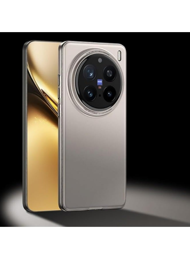 general Case compatible with Vivo X200Pro /X200ProMini/X200, ultra-thin lightweight frosted hard phone case camera lens protection anti-drop and anti-shock protective case - Image 1