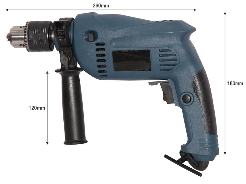 Digital Craft Electric Drilling Tool Multifunction Household Hand Drill Machine Highpower Pistol Drill 13MM Impact Reversible Drill8Inch Pincer PlierTBar Socket Set - Image 3