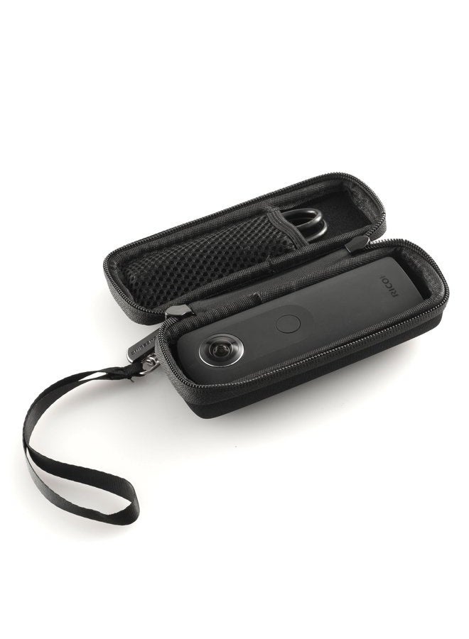Caseling Hard CASE for Ricoh Theta S Digital Camera. Fits Ricoh Theta S Digital Camera and Theta M15 360 Degree Spherical Panorama Cameras. with mesh Pocket, Orange, Classic - Image 3