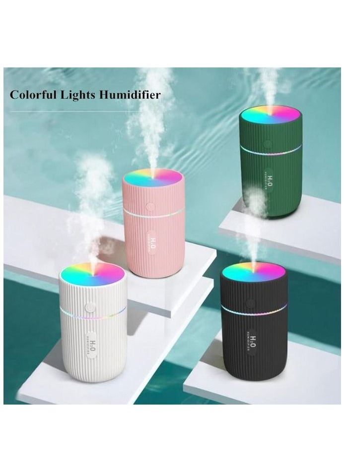 Generic Personal Desktop USB Humidifier with 7 Colors LED Night Light, Cool Mist, Pink  - Image 5