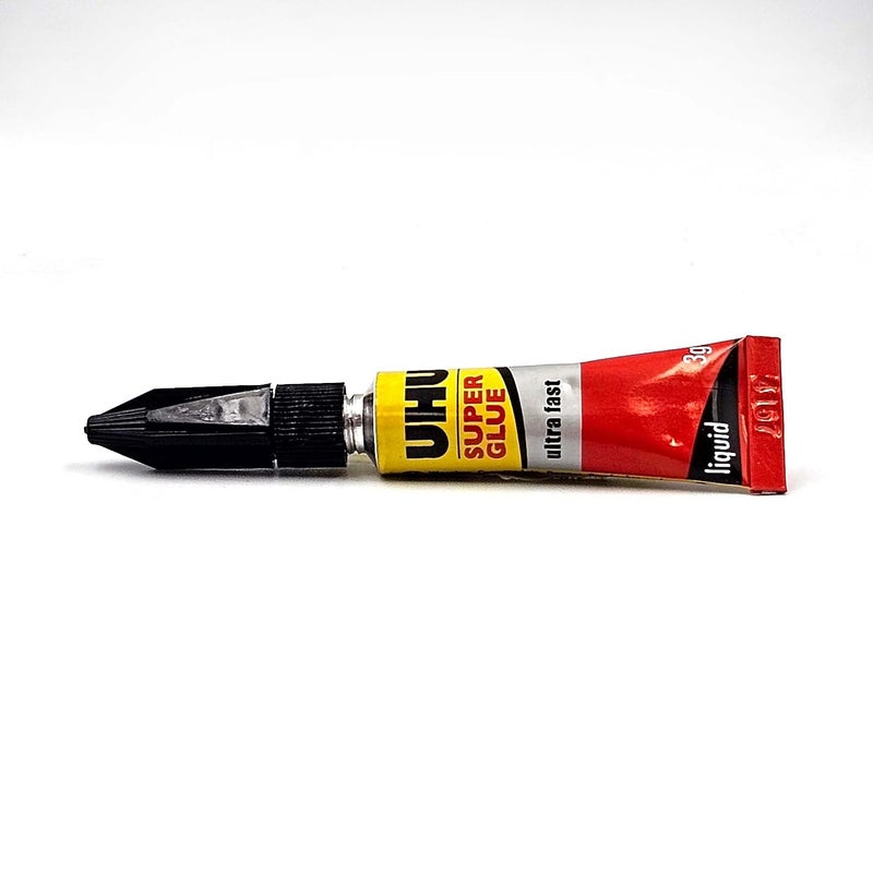 UHU 25253,Super Glue Liquid 3 G Jumbo Card - Image 2