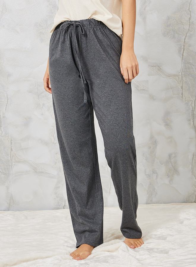 Styli Tired Embroidered Pocket Tee & Pyjama Set  - Image 4