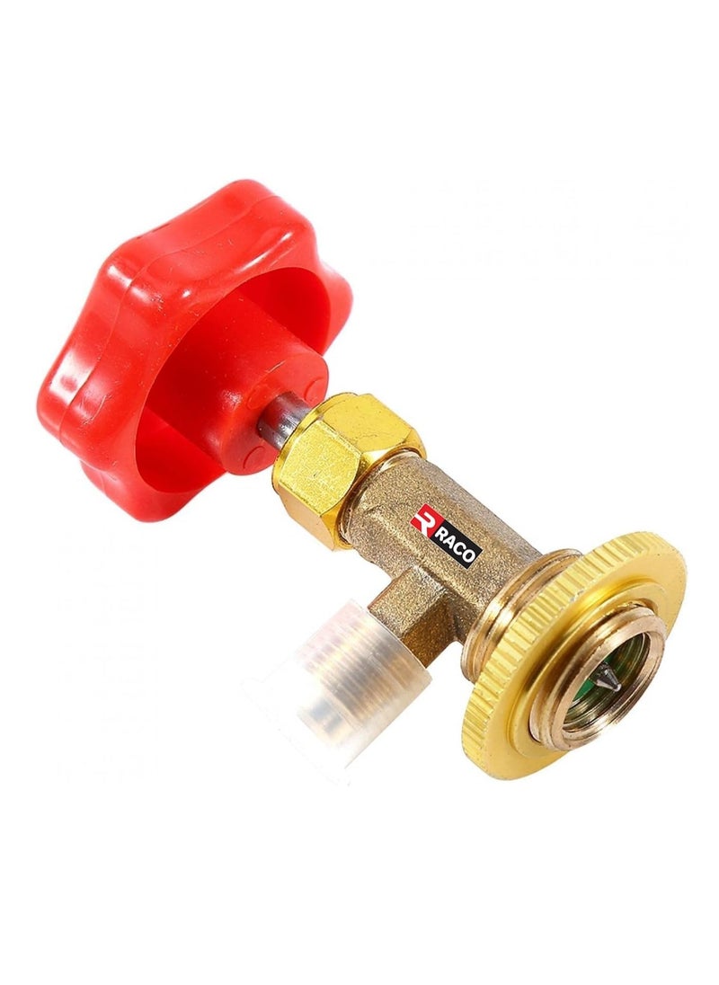 RACO Car AC Can Tap Valve Bottle Opener Dispensing Valve, Auto Air Conditioning Refrigerant Can Tap Valve with Leak-Proof Desgin for R134a 1/4" CT-339  - Image 1