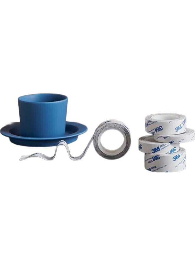 3M 3M Double Sided Tape Non-Woven Fabric With Release Paper Tape Household High Temperature Resistant Strong Multi-Functional Thin Double Sided Tape 9448A 10Mm*10M - Image 3
