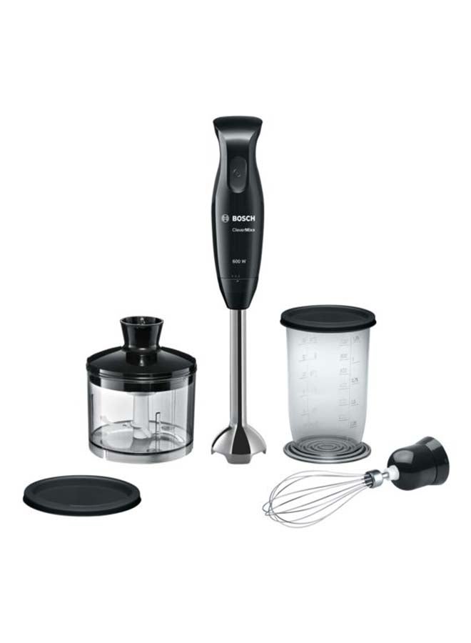 BOSCH Clever Mixx Hand Mixer 600 W MSM2650B Black - Image 1