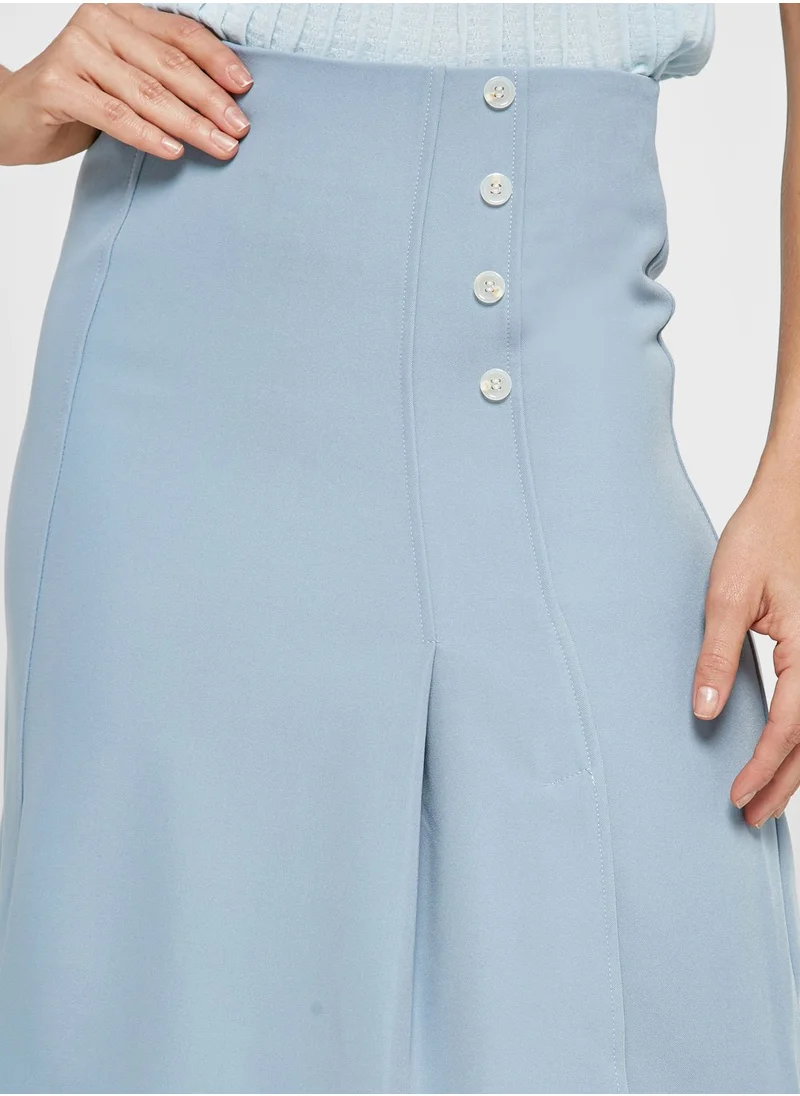 ELLA Front Slit Skirt