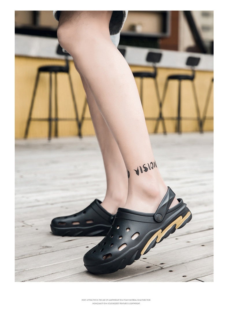 NIBEMINENT Popular Men's Sandals Summer Outer Wear Beach Slippers  Sneakers With  For Outdoor Activities  - Image 3