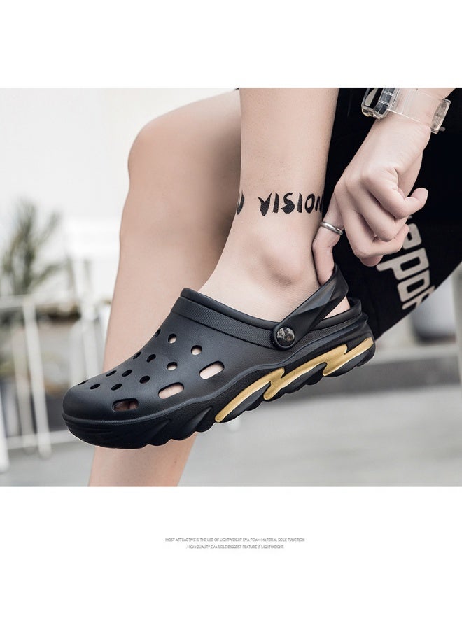 NIBEMINENT Popular Men's Sandals Summer Outer Wear Beach Slippers  Sneakers With  For Outdoor Activities  - Image 4