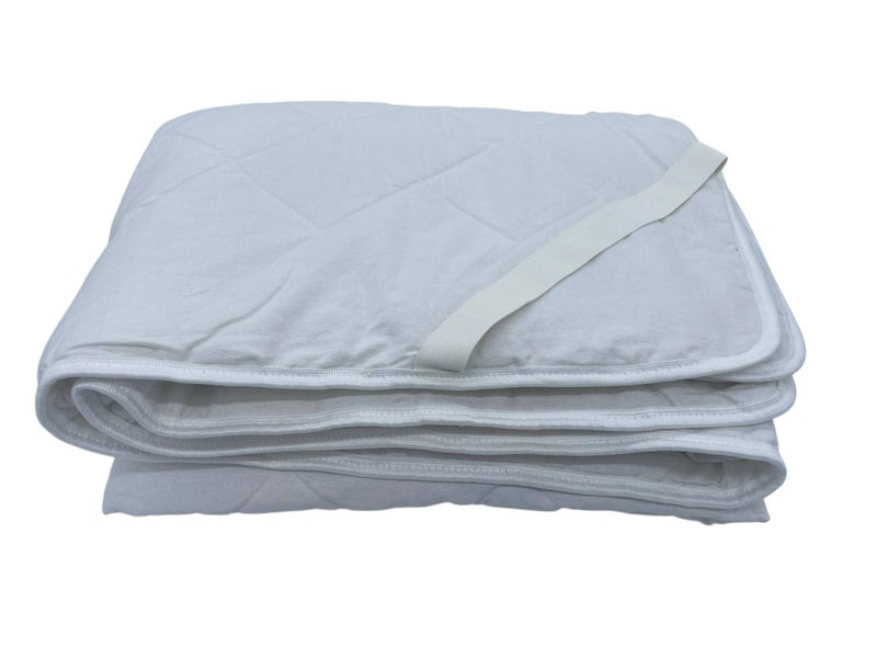 Diva Cotton Hotel Fitted Sheet with 4 Elastic, 180x200 cm - White - Image 1