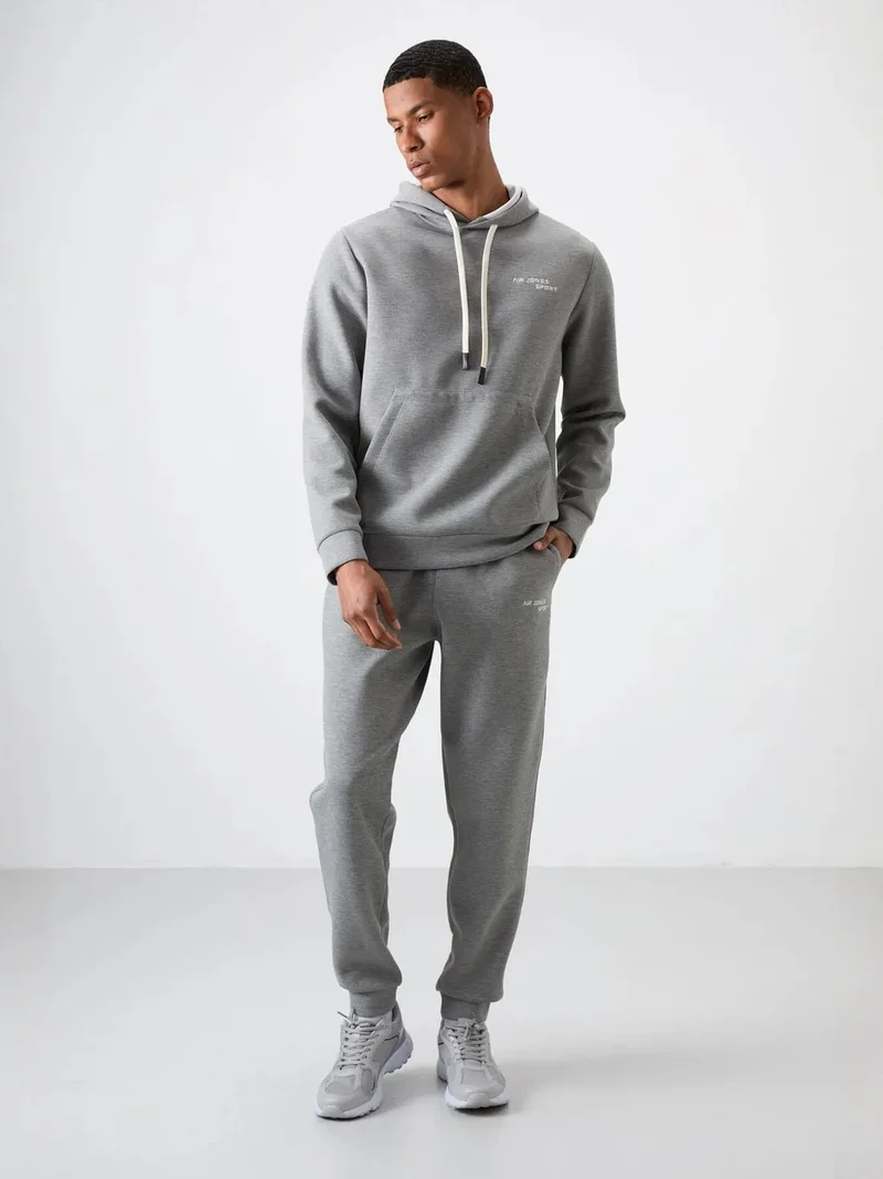 TOMMYLIFE TOMMY Men's Hooded Sweatshirt And Pants Set