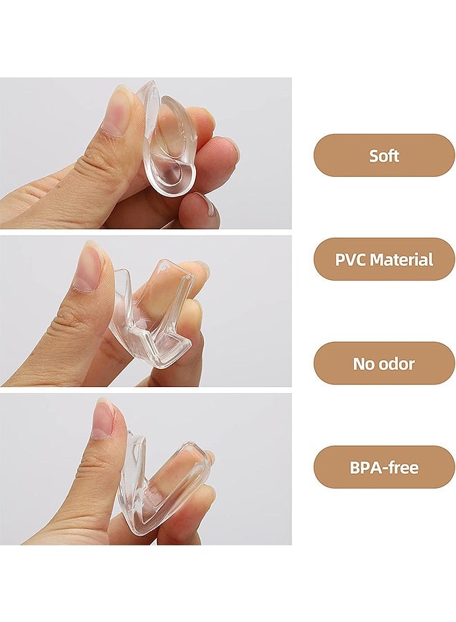 Photon 24 Pcs Clear Corner Protector for Baby, 3 Shapes Guards Furniture Corner Guard, Edge Safety Bumpers with Baby Safety - Image 3