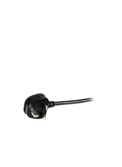 Terabyte 2m Computer Power Cord - BS-1363 to IEC 320 C19 - C19 UK Power Cable Cord - IEC C19 to BS1363 UK Plug, 250V at 13A, Black  - Image 2