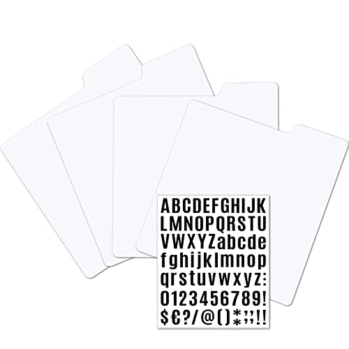 tutata 12 Inches LP Divider with Alphabet Labels, 12" 33 RPM Record Divider, Vinyl Record Dividers A-Z - Image 1
