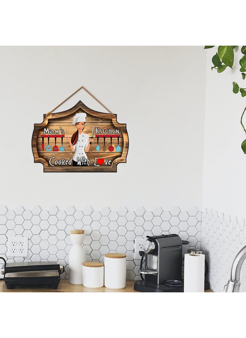 PNF - pnf Poster And Frames Quotes Printed Wooden Wall Door Sign Hangings | Home Decoration Item | For Living Room, Kitchen Door | Best Gifting Optio - Image 1