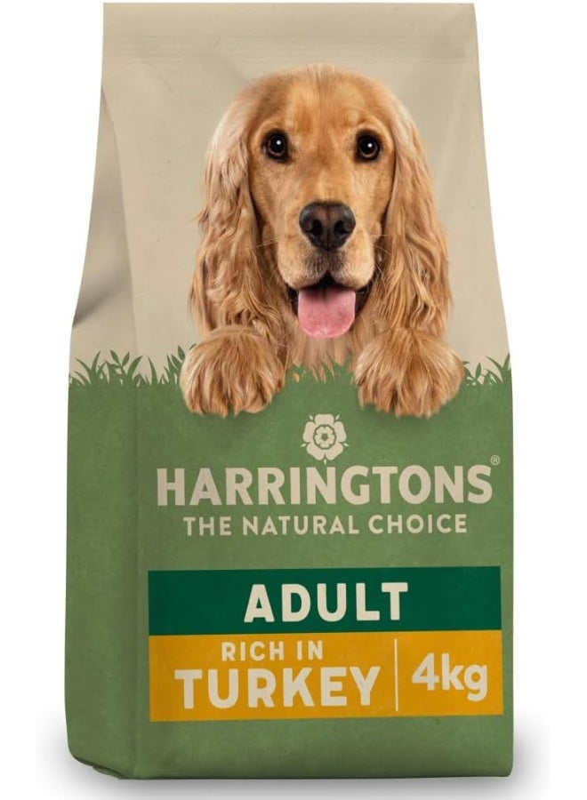 Harringtons Complete Turkey Veg Adult Dry Dog Food 4kg
