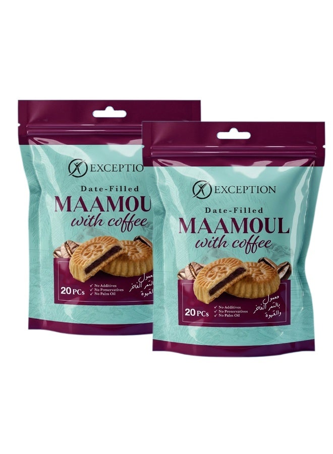 Exception Patisserie Date Maamoul Coffee 25 gm (Pack of 2) - Image 1