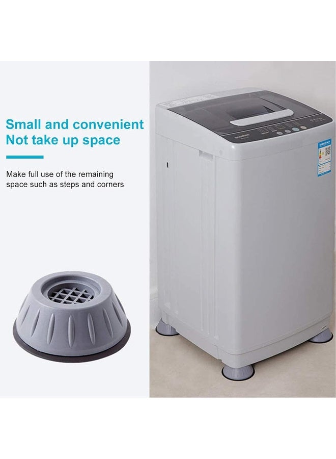 MAFRA Ma Fra 4 Pcs Washing Machine Support, Washing Machine Stabilizer Mat Anti-Vibration Leg Stopper Foot Pad Feet Pads Shock and Noise Cancelling - Image 4