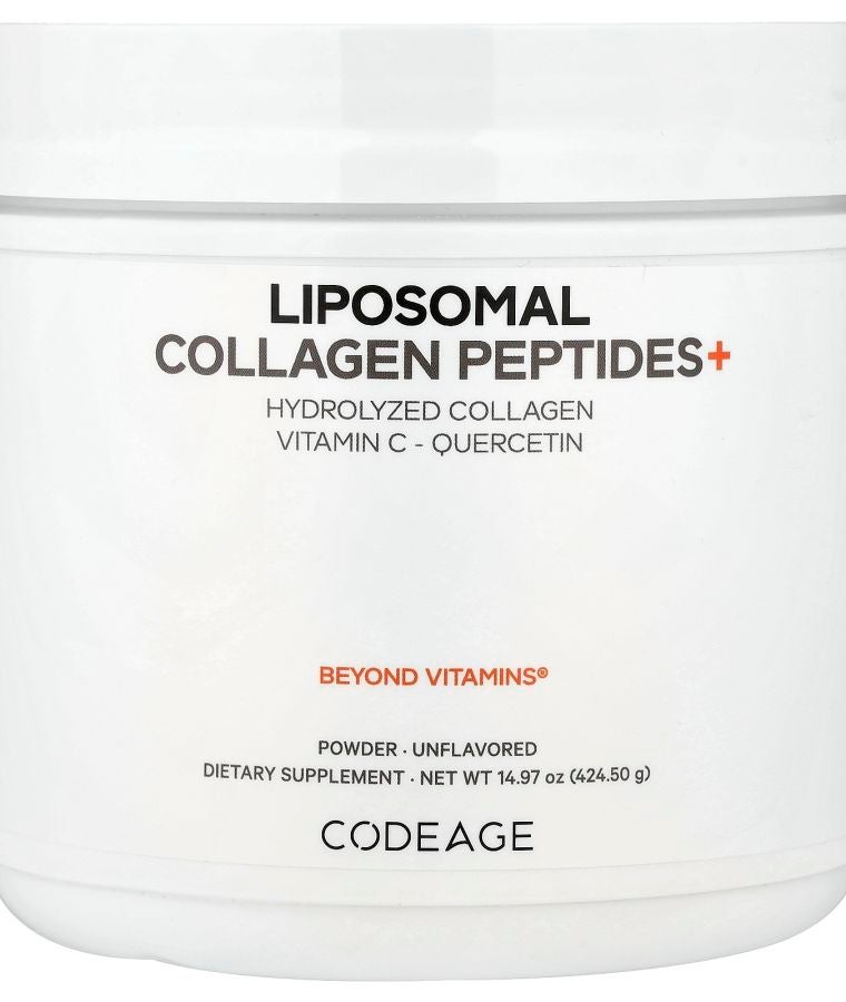 Codeage Liposomal Collagen Peptides+ Powder Unflavored 14.97 oz (424.5 g)