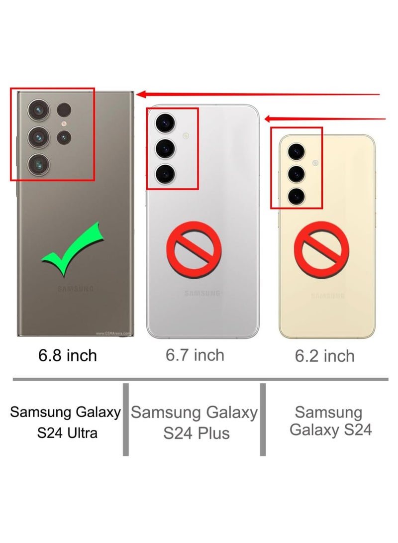 Samsung Galaxy S24 Ultra Silicone Case Cover With Tempered Glass Screen Protector For Samsung Galaxy S24 Ultra - Image 2