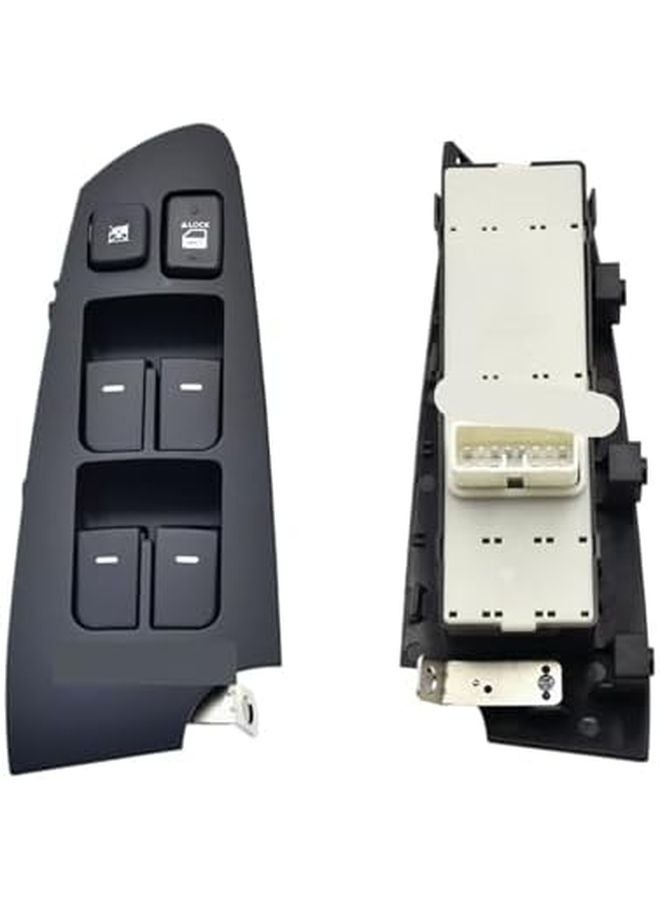 لوحة القاع البيضاء 14 دبوس مفتاح نافذة الطاقة للسيارة الجانب الأيسر للسائق لفورت سيراتو 2010-2013 - Image 2