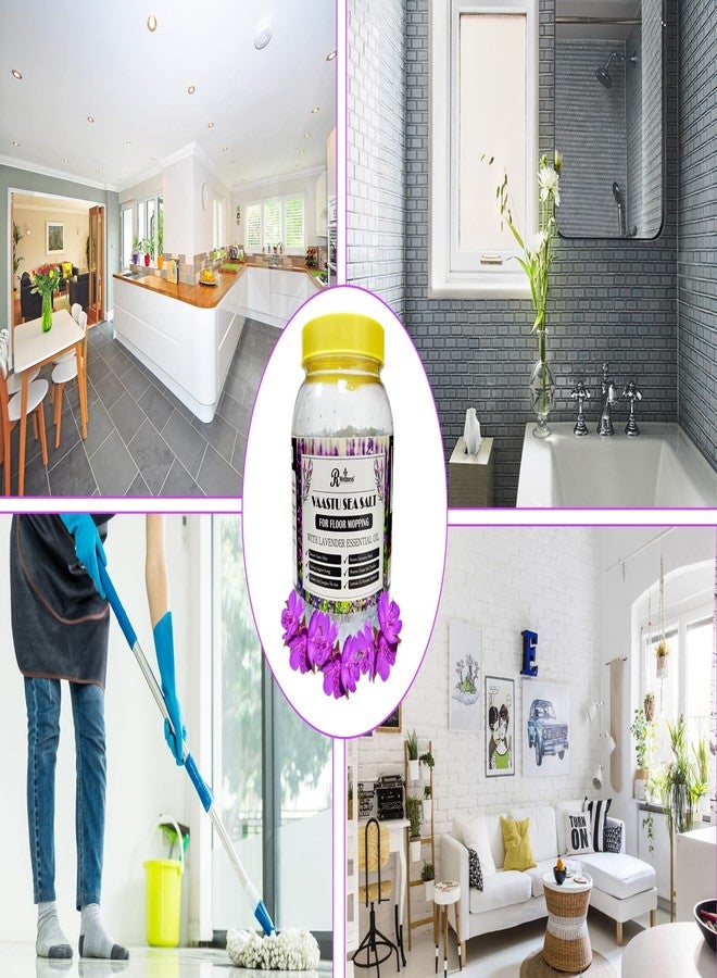 R Wellness Natural Surface/Floor Cleaner Vaastu Sea Salt For Home Or Office Removes Negative Energy 900Gm - Image 5
