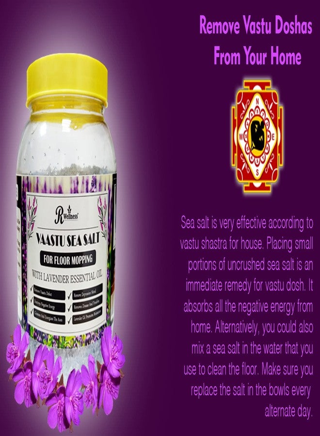 R Wellness Natural Surface/Floor Cleaner Vaastu Sea Salt For Home Or Office Removes Negative Energy 900Gm - Image 4