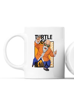 LIT Dragon Ball Z Mug Dragon Ball Z Mug for Coffee Jackie Chun Gift Mug Turtle Hermit Kame-Sennin-Master Roshi  - Image 2